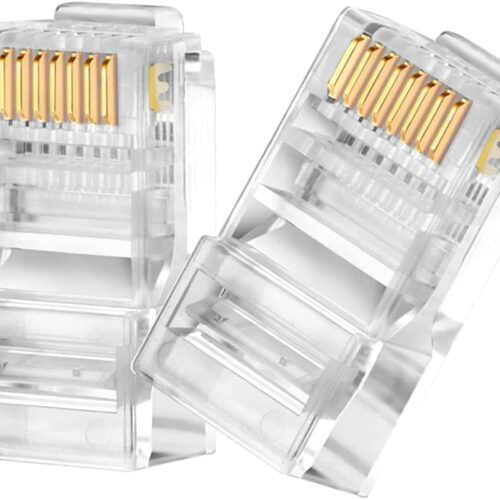 RJ45 Connector - Coconut (Plastic) - 1Box
