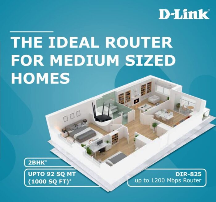 Dlink Router DIR-825 AC1200 Dual-Band Gigabit 4-Lan - Image 5