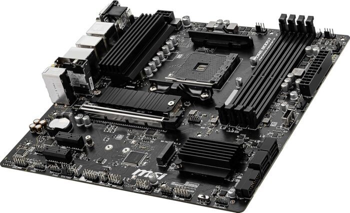 MSI B550M Pro-Vdh WiFi DDR4 - Micro ATX - Ryzen 5000 Series - Image 4
