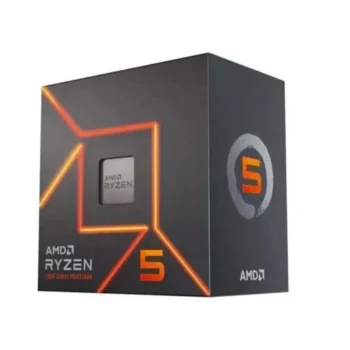 AMD Ryzen 5 7500F AM5 Desktop Processor (5 GHz / 6 Cores / 12 Threads) - AMD