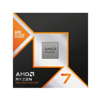 AMD Ryzen 7 9800X3D Processor with Radeon Graphics (8 Cores, 16 Threads, Max. Boost Clock Up To 5.2GHz, AM5 Socket and 104MB Cache) - AMD