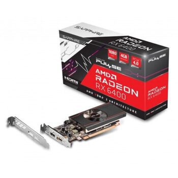 SAPPHIRE PULSE AMD Radeon RX 6400 4GB GDDR6 Graphic Card - Sapphire