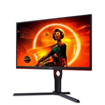 AOC Gaming 25G3ZM 25-inch 1920x1080, 240Hz, 0.5ms MPRT, FreeSync Premium, Full HD Monitor ( HDMI, DisplayPort, USB hub) black/red - AOC