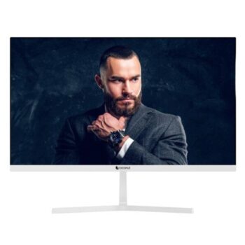 Coconut 27 inch LED Frameless Ultra slim HD Monitor, 75Hz Refresh Rate, 1080p White - Coconut