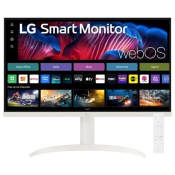 LG 27SR75U-W 27 inch 4K UHD (3840x2160) IPS HDR10 USB Type-C 65W PD Smart Monitor - LG