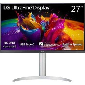 LG 27UP850K-W 27-inch Ultrafine 4K UHD (3840 x 2160) IPS 60Hz Computer Monitor - LG
