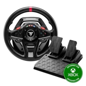Thrustmaster T128 Force Feedback Racing Wheel with Magnetic Pedals, Xbox Series X|S, Xbox One, PC - Thrustmaster