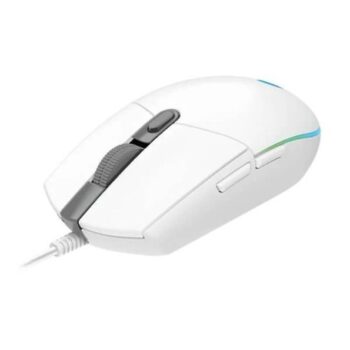 Logitech G203 Lightsync RGB Gaming Mouse (White) - Logitech