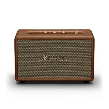 Marshall Acton III 60W Wired Connectivity Stereo Home Speakers with Bluetooth 5.2 & RCA or 3.5mm Input (Brown) - Marshall