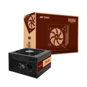 Ant Esports RX650 80 Plus Bronze Gaming PSU - Ant Esports
