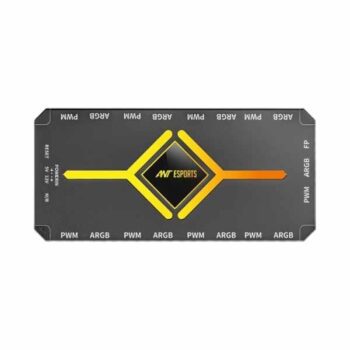 Ant Esports AFH90 2 in 1 ARGB PWM Fan Hub with 9 ARGB & PWM Ports - Ant Esports