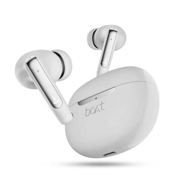 boAt Airdopes 141 ANC v5.3 Bluetooth TWS in Ear Earbuds Wireless Earphones with mic (White) - Boat