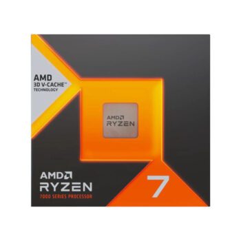 AMD Ryzen 7 7800X3D Processor with Radeon Graphics (8 Cores, 16 Threads, Max. Boost Clock Up To 5.0GHz, AM5 Socket and 104MB Cache) - AMD