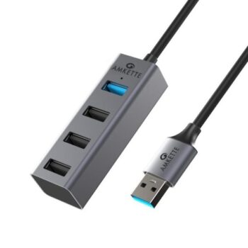 Amkette USB HUB 3.0 for PC & Laptop - Amkette