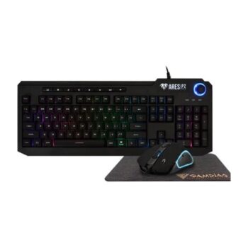 Gamdias Ares P2 Gaming Keyboard, Mouse And Mouse Pad Combo - Gamdias