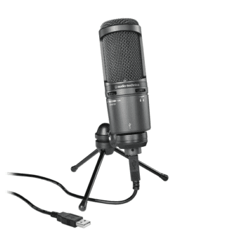 Audio-Technica AT2020USB+ Cardioid Condenser USB Microphone - Audio Technica