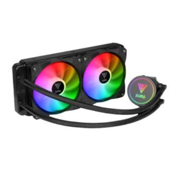 Gamdias AURA GL240 RGB CPU Liquid Cooler (Black) - Gamdias