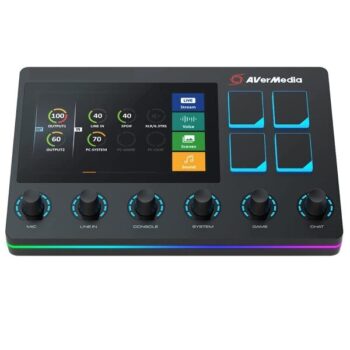 Avermedia AX310 Live Streamer Audio Mixer - Avermedia