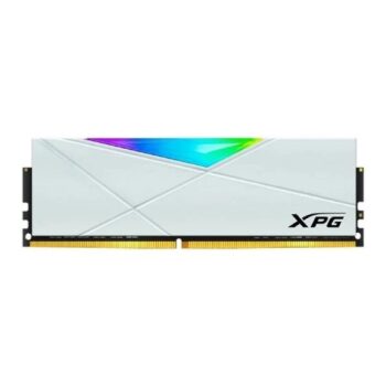 Adata XPG Spectrix D50 RGB 16GB (16GBx1) DDR4 3600MHz Desktop RAM (White) - Adata