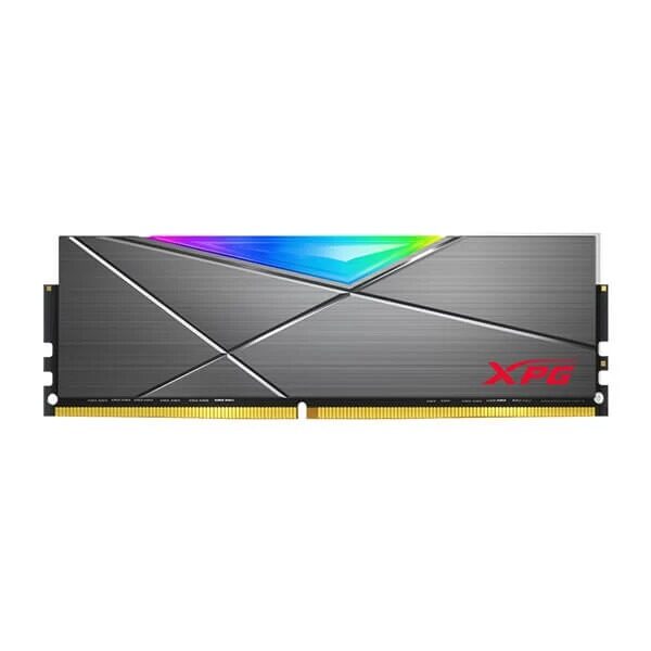 ax4u360032g18i-st50-adata-xpg-spectrix-d50-rgb-32gb-32gbx1-ddr4-3600mhz-desktop-ram-tungsten-grey Adata XPG Spectrix D50 RGB 32GB (32GBx1) DDR4 3600MHz Desktop RAM (Tungsten Grey) - Adata