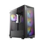 Antec AX67 ARGB ATX Mid Tower Case (Black) 1 ax67-black-antec-ax67-argb-atx-mid-tower-case-black