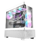 Circle Defender ZX3 ARGB ATX Mid Tower Gaming Cabinet (White) 1 b0-dcgg-jqnv-circle-defender-zx3-argb-atx-mid-tower-gaming-cabinet-white