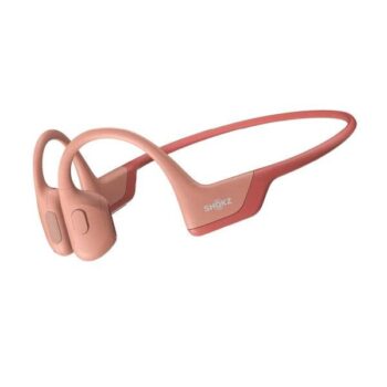 Shokz OpenRun Pro Premium Bone Conduction Open-Ear Bluetooth Sport Headphones (Pink) - Shokz