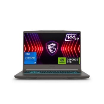 MSI Thin 15, Intel 13th Gen. i7-13620H, 40CM FHD 144Hz Gaming Laptop (16GB/512GB NVMe SSD/Windows 11 Home/NVIDIA GeForce RTX 3050, GDDR6 4GB/Cosmos Gray/1.86Kg) B13UC-124IN - MSI