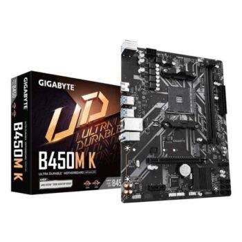 Gigabyte B450M K (rev. 2.0) (Socket AM4/B450/DDR4/Micro ATX) Motherboard - Gigabyte