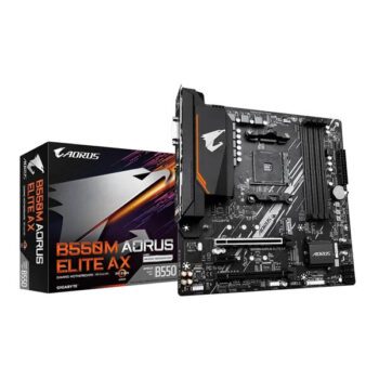 Gigabyte B550M Aorus Elite AX (Wi-Fi) Motherboard - Gigabyte