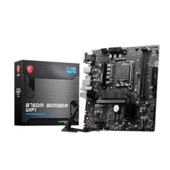 MSI B760M Bomber WIFI Motherboard Supports Intel 12th , 13th & 14th Gen Processors - MSI
