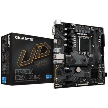 GIGABYTE B760M D2H DDR4 (rev. 1.0) Intel Motherboard Supports Intel 12th, 13th & 14th Gen Processors - Gigabyte