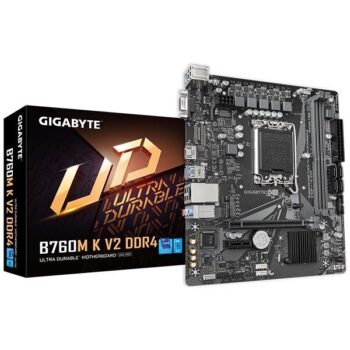 Gigabyte B760M K V2 DDR4 MATX Motherboard - Gigabyte