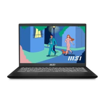 MSI Modern 15 , AMD 7th Gen. Ryzen 5 7430U,40CM FHD 60Hz Thin & Light Laptop (16GB/512GB NVMe SSD/Windows 11 Home/Office 2021/AMD Radeon/Classic Black/1.75Kg) B7M-445IN - MSI