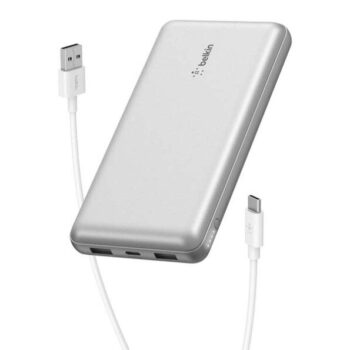 Belkin BoostCharge 20000mAH Lightweight Slimmest Power Bank (Silver) - Belkin