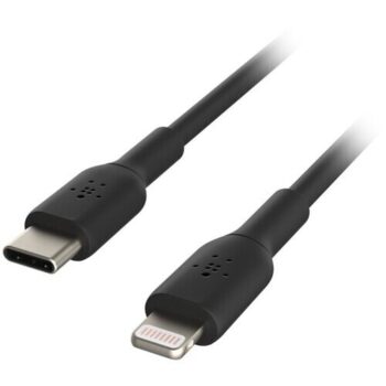 Belkin Boost Charge Lightning to USB Type-C Cable 3.3 Feet (1 Meters) Black - Belkin