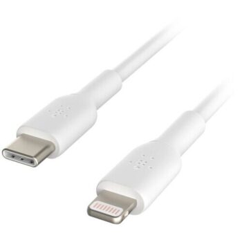 Belkin BOOST CHARGE 1m USB-C to Lightning Cable - White - Belkin