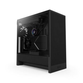 NZXT H5 Flow Mid Tower Cabinet - Black - NZXT