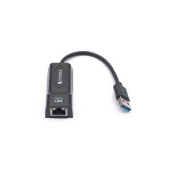 Coconut GLP01 USB to Giga LAN, Plastic Body, RJ45 to 1000Mbps - Coconut