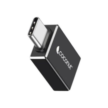 coconut OT02 USB 3.0 to Type C OTG Adapter , Aluminium Body - Coconut