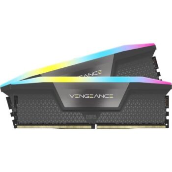 CORSAIR Vengeance RGB DDR5 RAM 64GB (2x32GB) 6000MHz CL30 RAM - Grey - Corsair