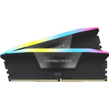CORSAIR VENGEANCE RGB DDR5 RAM 96GB (2x48GB) 5600MHz CL40 - Black - Corsair