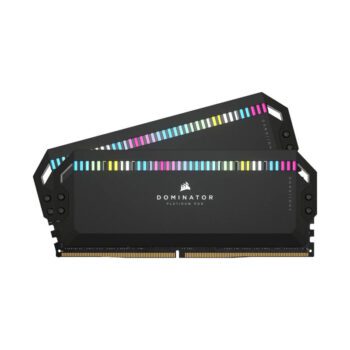 Corsair Dominator Platinum RGB 32GB (2x16GB) DDR5 7200MHz C34 RAM - Black - Corsair