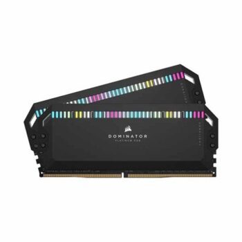 CORSAIR Dominator Platinum RGB 64GB (2 x 32GB) DDR5 6000MHz CL40 Desktop RAM (Black) - Corsair