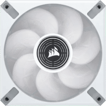 Corsair ML120 LED Elite 120mm White LED Cabinet Fan (Single Pack - White Frame) - Corsair
