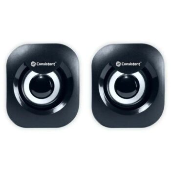 Consistent Sur Taal USB 2.0 Speaker | Computer Speaker, USB Powered, Aux Volume Controled -