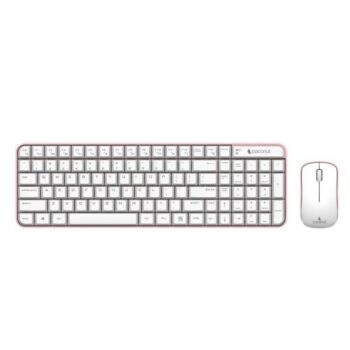 Coconut Desire 2.0 Wireless Compact Combo (White Pink) - Coconut