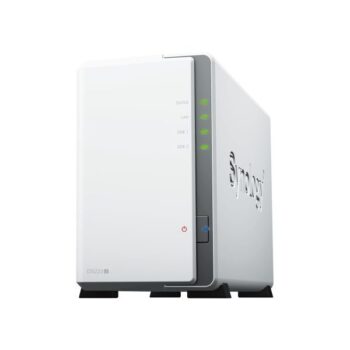 Synology DiskStation DS223J Network Attached Storage Drive (White) - Synology