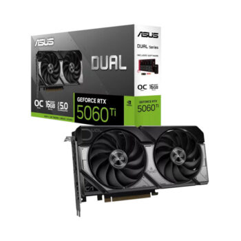 Asus Dual GeForce RTX 5060 Ti OC Edition 16GB GDDR7 - Asus