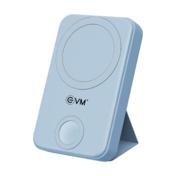 Evm EnMag Pro 10000mAh Power Bank, Blue - EVM